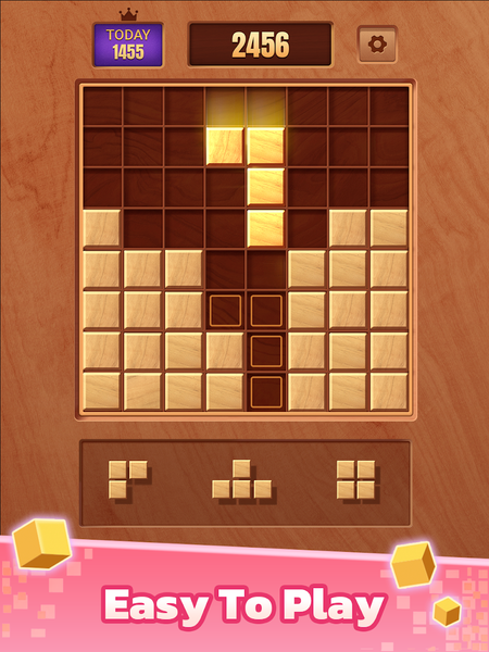 Wood Blast: Block Puzzle Games - Gameplay image of android game