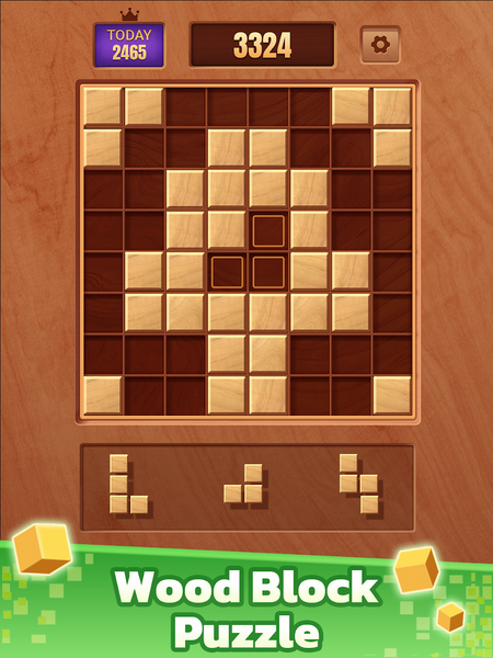 Wood Blast: Block Puzzle Games - Gameplay image of android game