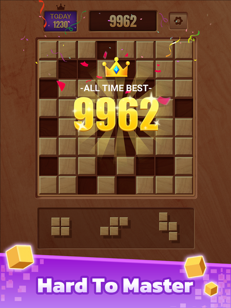Wood Blast: Block Puzzle Games - Gameplay image of android game