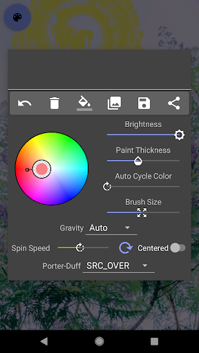 Paint Splash: Splatter Art - عکس برنامه موبایلی اندروید