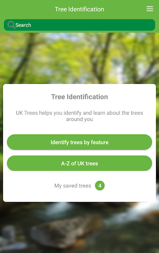 Tree ID - British trees - Image screenshot of android app