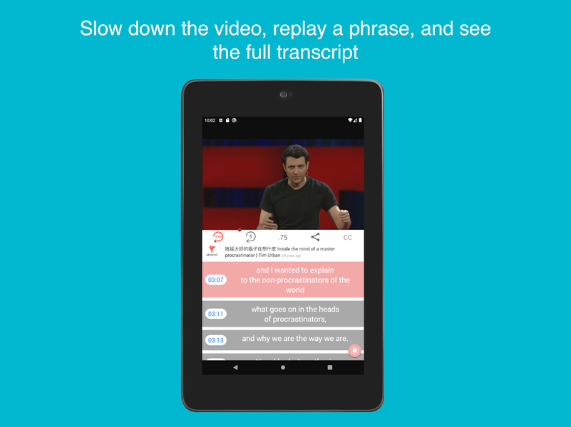 Woodpecker - Language Learning - Image screenshot of android app