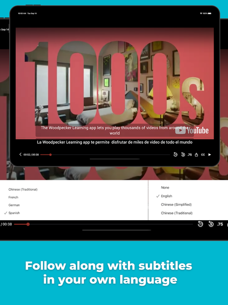 Woodpecker - Language Learning - Image screenshot of android app