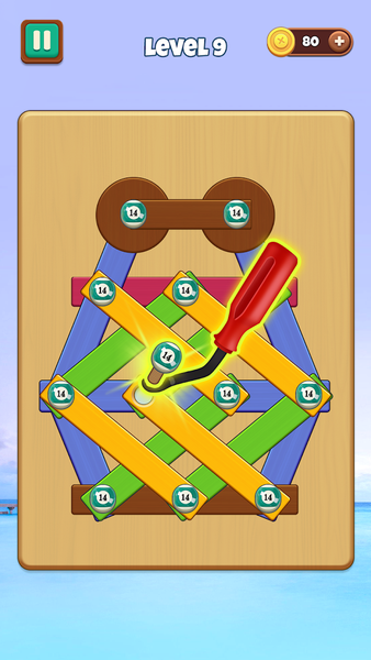 Wood Screw: Nuts & Bolts - عکس بازی موبایلی اندروید