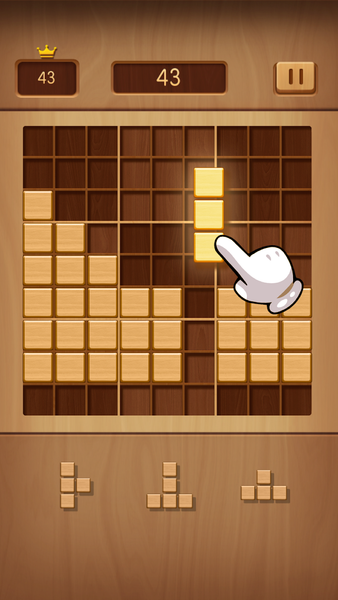Wood Block Doku - Gameplay image of android game