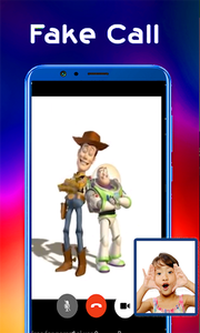 Prank Call from woody- Real Video Voice - Image screenshot of android app