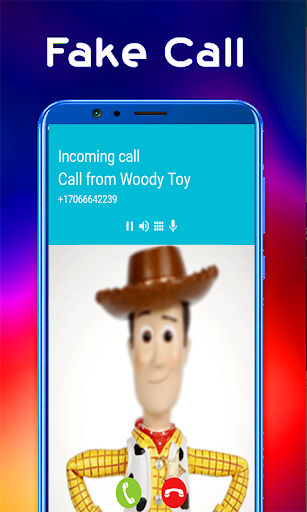 Prank Call from woody- Real Video Voice - عکس برنامه موبایلی اندروید