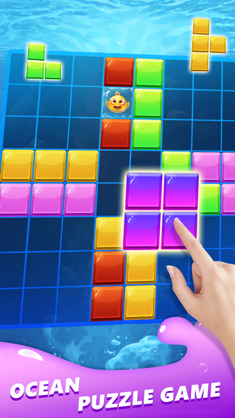 Block Ocean 1010 Puzzle Games - Gameplay image of android game