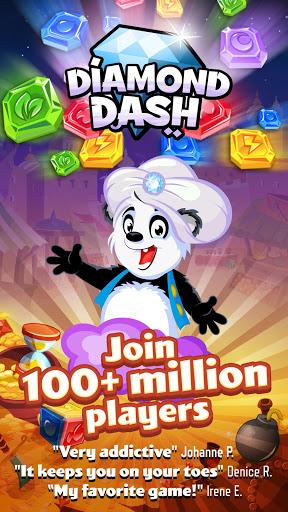 Diamond Dash Match 3: Award-Winning Matching Game - Gameplay image of android game