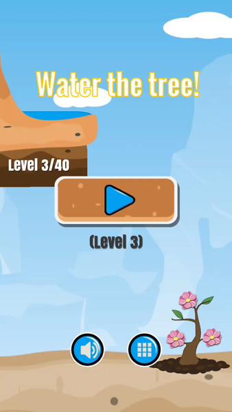 Water the tree! - Gameplay image of android game