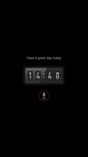 Digital Clock Screensaver - عکس برنامه موبایلی اندروید