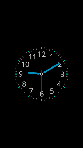 Clock Screensaver - Image screenshot of android app