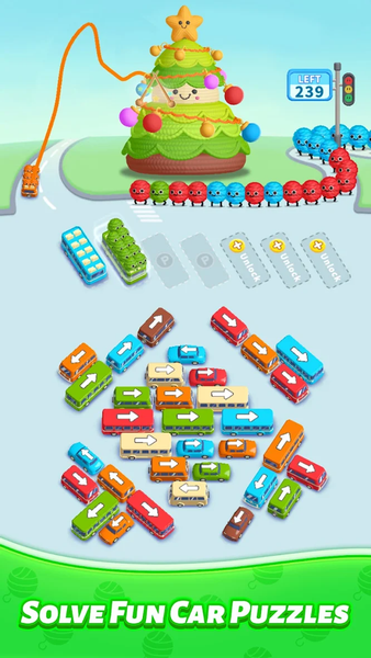 Car Jam Puzzle: Wool Craft - Gameplay image of android game