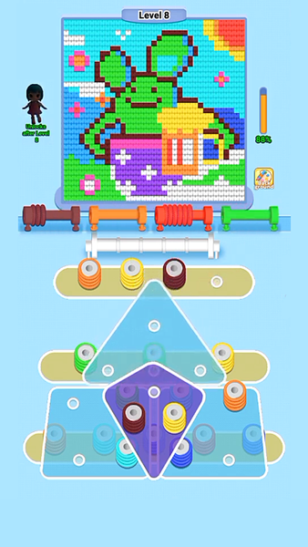 Wool Puzzles - Gameplay image of android game