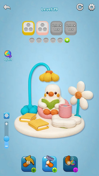 Woolscape ۳D - عکس بازی موبایلی اندروید