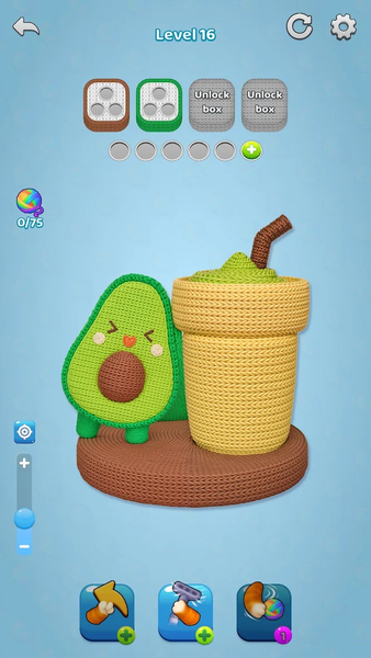 Woolscape ۳D - عکس بازی موبایلی اندروید