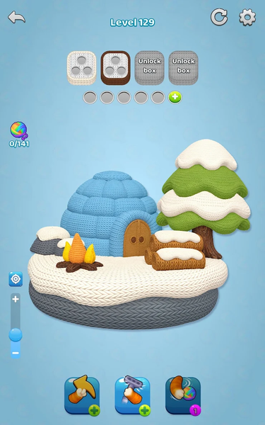 Woolscape ۳D - عکس بازی موبایلی اندروید