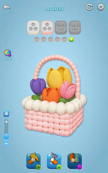 Woolscape ۳D - عکس بازی موبایلی اندروید