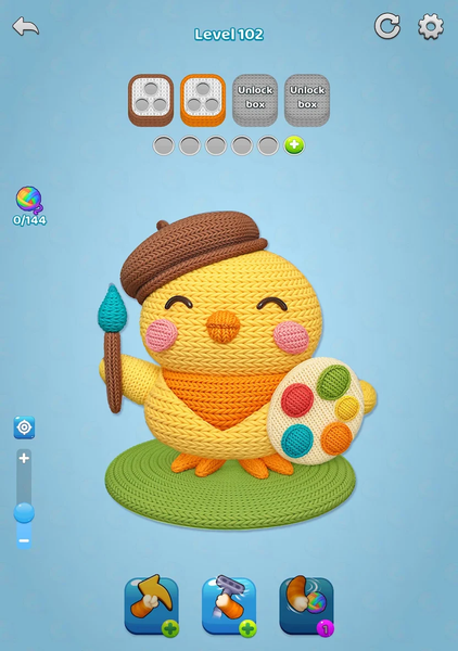 Woolscape ۳D - عکس بازی موبایلی اندروید