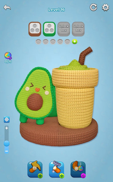 Woolscape ۳D - عکس بازی موبایلی اندروید