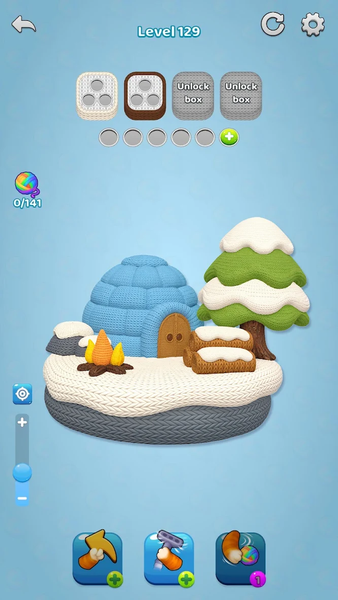 Woolscape ۳D - عکس بازی موبایلی اندروید