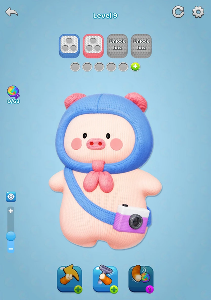 Woolscape ۳D - عکس بازی موبایلی اندروید