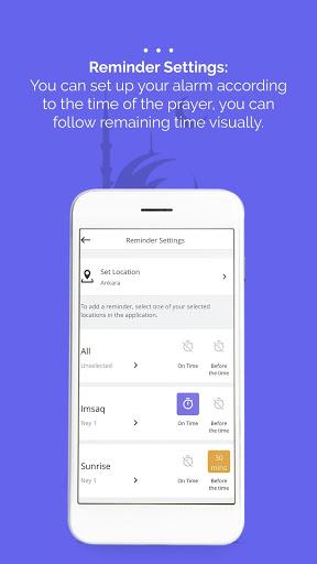 Prayer Time - Azan time - عکس برنامه موبایلی اندروید