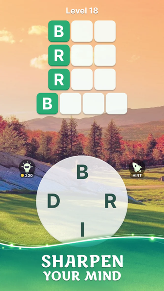 Word Connect Zen - Gameplay image of android game