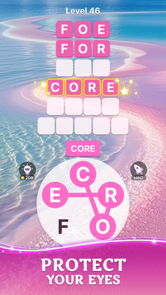 Word Connect Zen - Gameplay image of android game