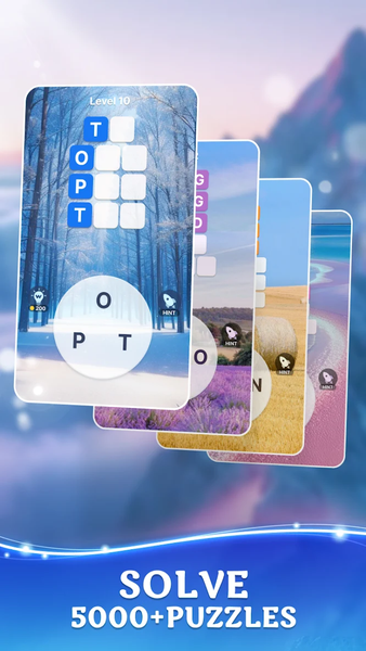 Word Connect Zen - Gameplay image of android game