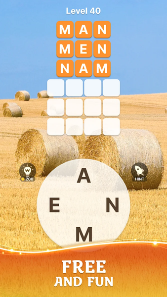 Word Connect Zen - Gameplay image of android game