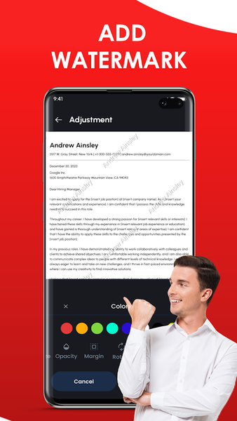 PDF Converter - PDF to Word - عکس برنامه موبایلی اندروید