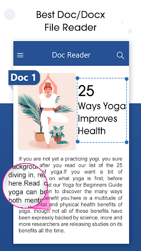 Doc Reader: Doc Viewer, Docx Editor App - Image screenshot of android app