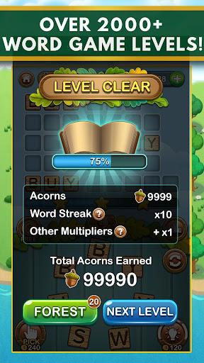 Word Forest: Word Games Puzzle - Gameplay image of android game