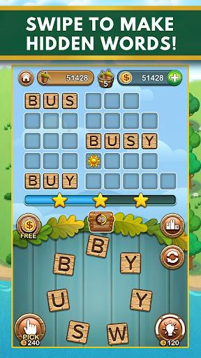 Word Forest: Word Games Puzzle - Gameplay image of android game