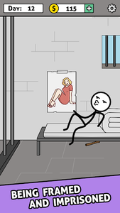 Stickman Story - Escape Prison words Free Download