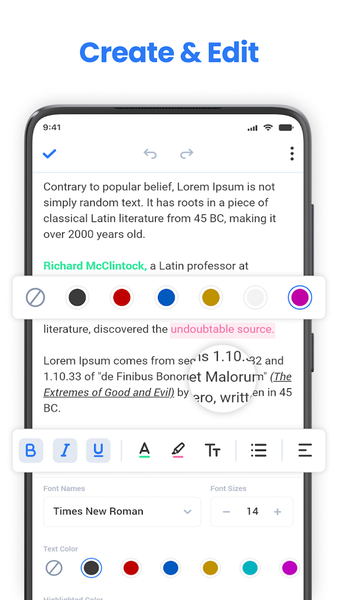 Word Reader & Docs Creator - Image screenshot of android app
