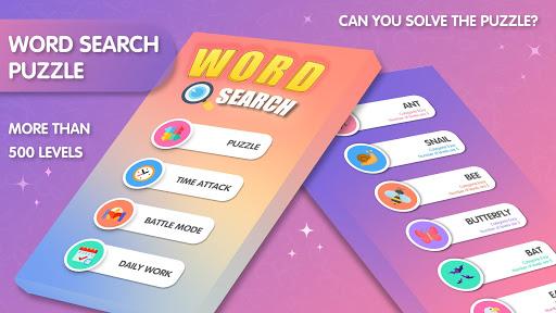 Word Search: Find Hidden Words & Crossword Puzzles - عکس برنامه موبایلی اندروید