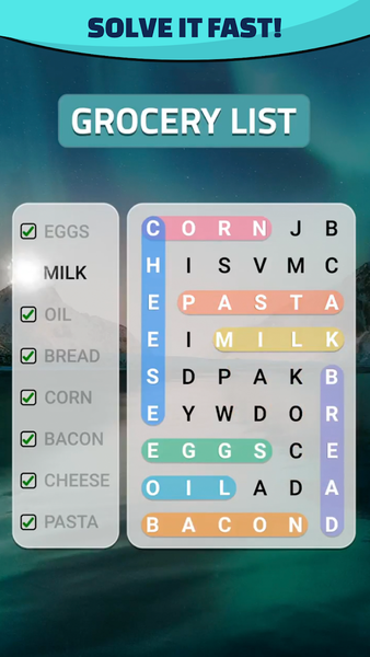 Word Search Puzzle - عکس بازی موبایلی اندروید