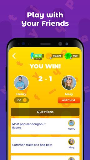 Word Rush: Race with friends - Gameplay image of android game