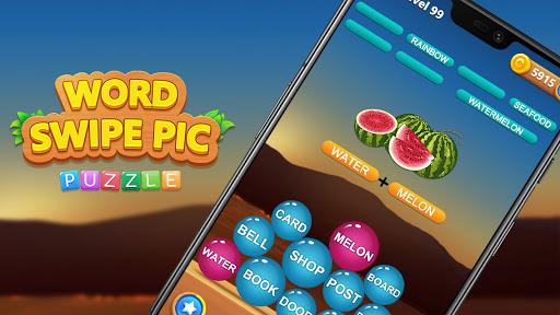 Word Swipe Pic - Gameplay image of android game