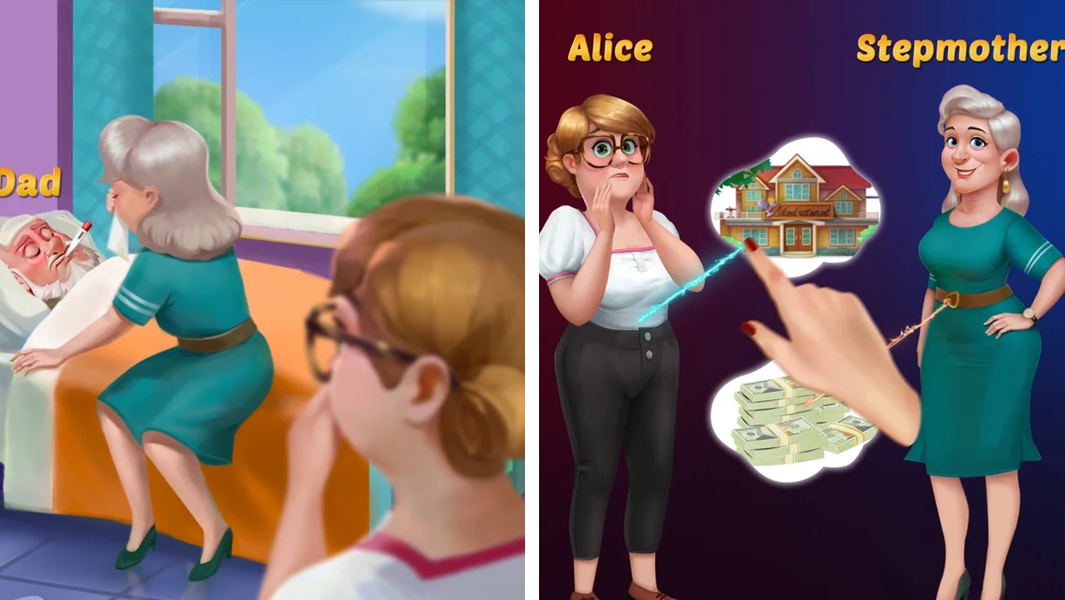 Alice's Resort - Word Game - Gameplay image of android game