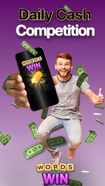 Words to Win: Real Money Games - Gameplay image of android game