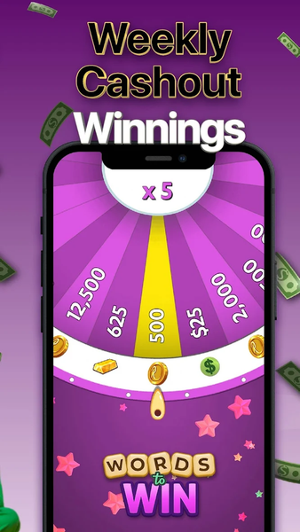Words to Win: Real Money Games - Gameplay image of android game