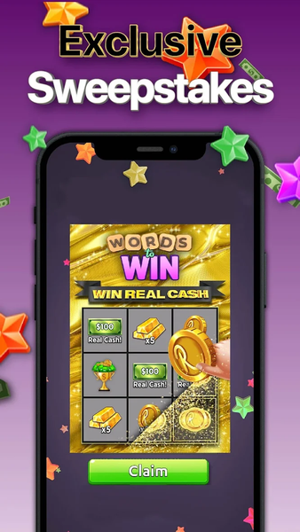 Words to Win: Real Money Games - Gameplay image of android game