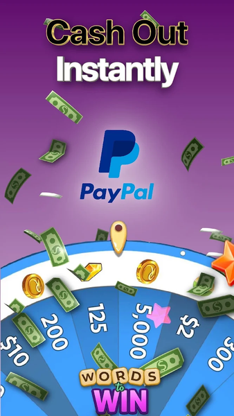 Words to Win: Real Money Games - Gameplay image of android game