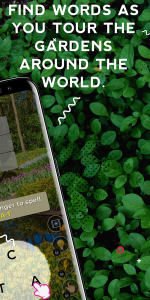 Word Garden Offline - Gameplay image of android game