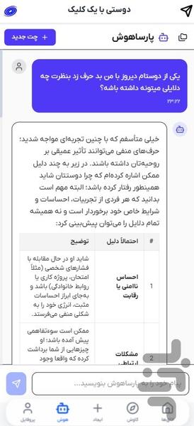سیاره پارسا - عکس برنامه موبایلی اندروید
