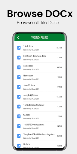 Word Office – Docx Reader, PDF, PPT, XLSX Viewer - Image screenshot of android app