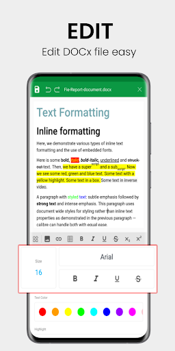 Word Office – Docx Reader, PDF, PPT, XLSX Viewer - Image screenshot of android app